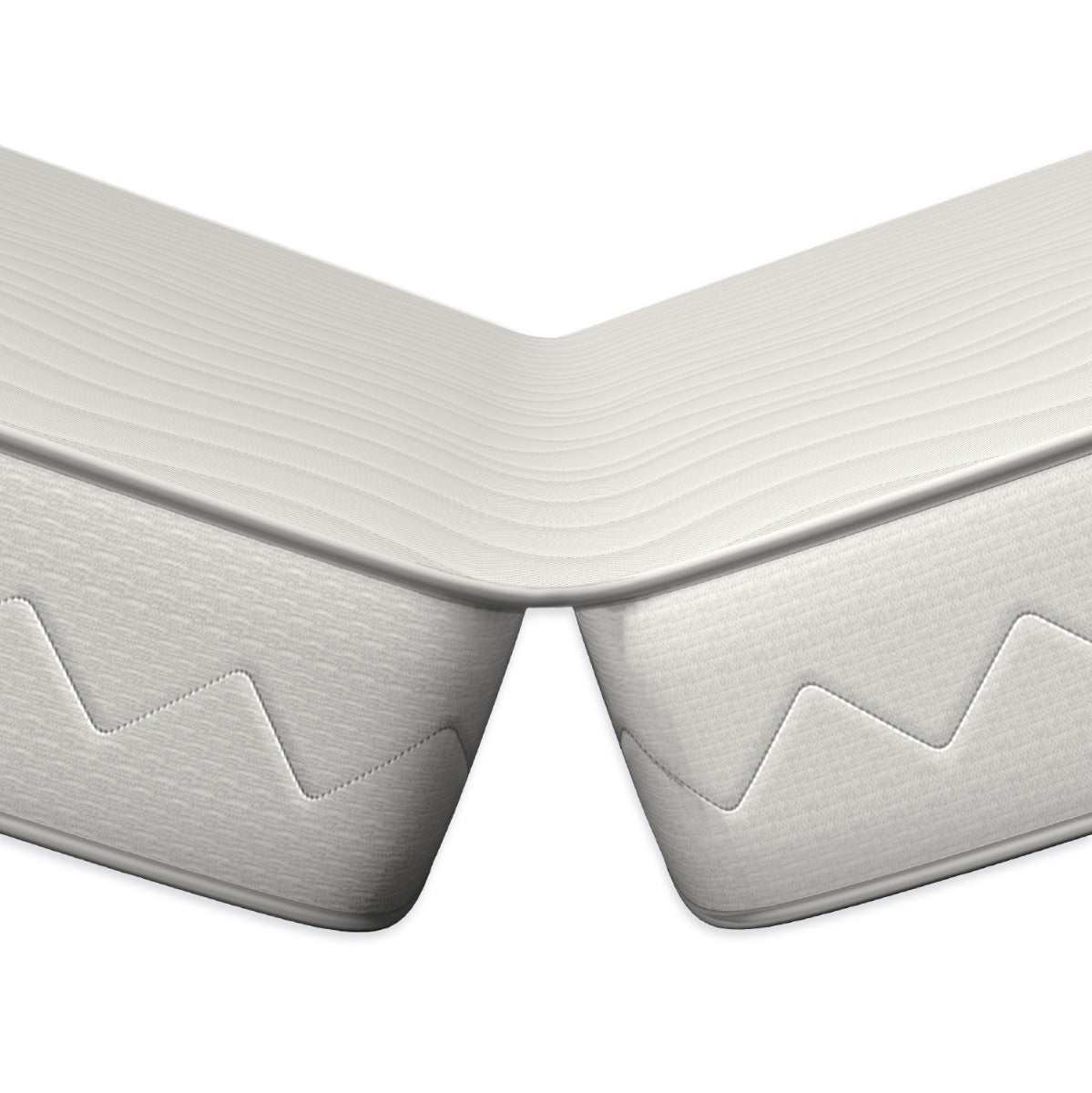 Matelas pliable, pour canapé-lit Clic-Clac - avec découpe centrale.
