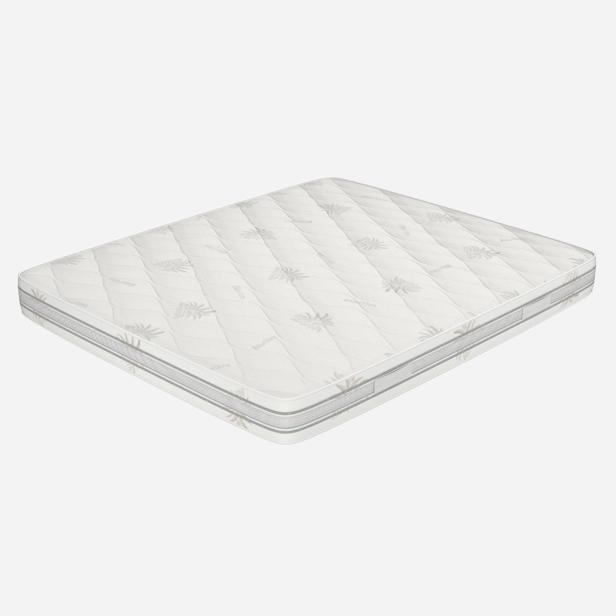 Matelas Multicouche, Mousse à mémoire de forme, hauteur 18 cm - Déhoussable, 100 % Aloe Vera | Arcobaleno