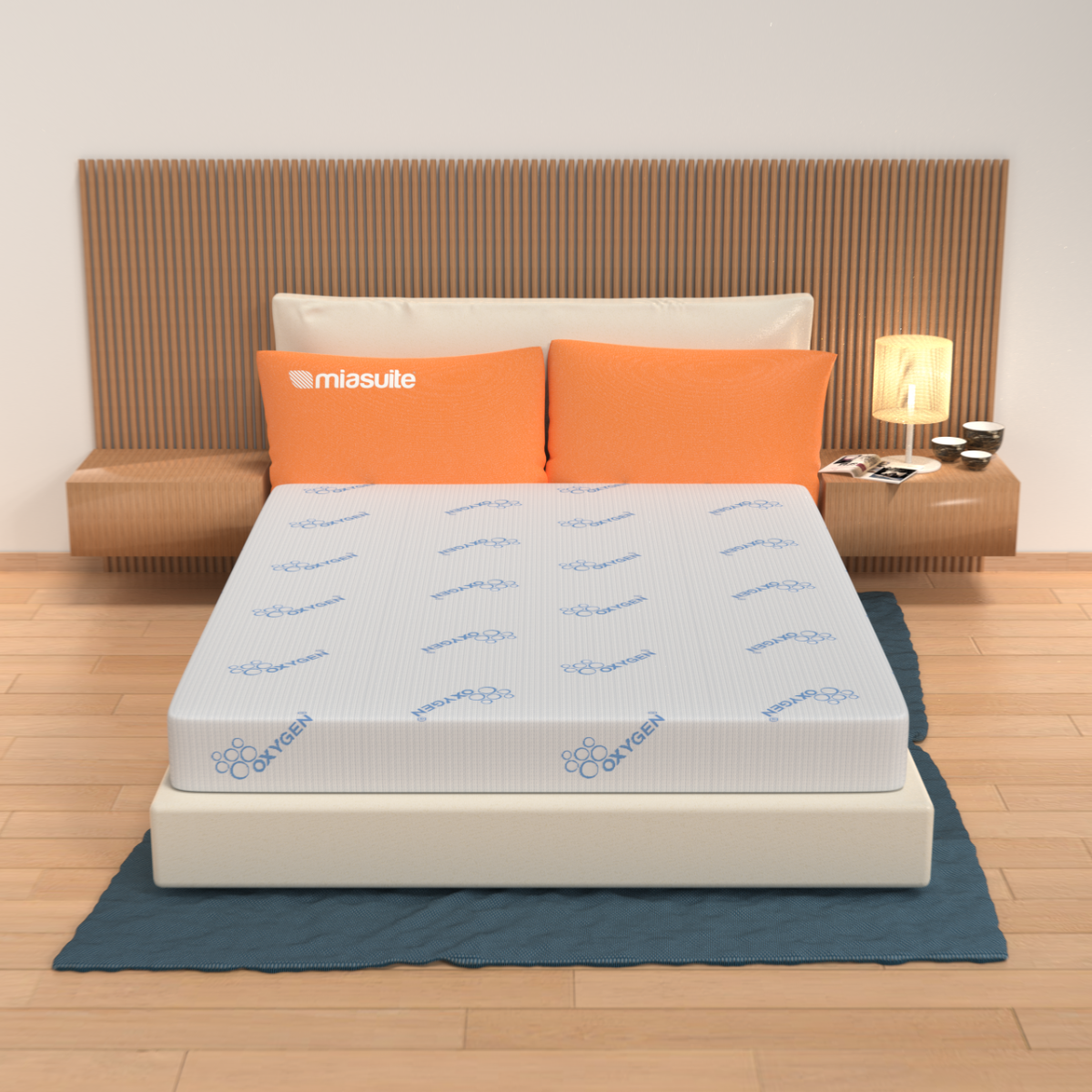 Matelas Déhoussable, Haut de 22 cm - Indéformable | Harlem