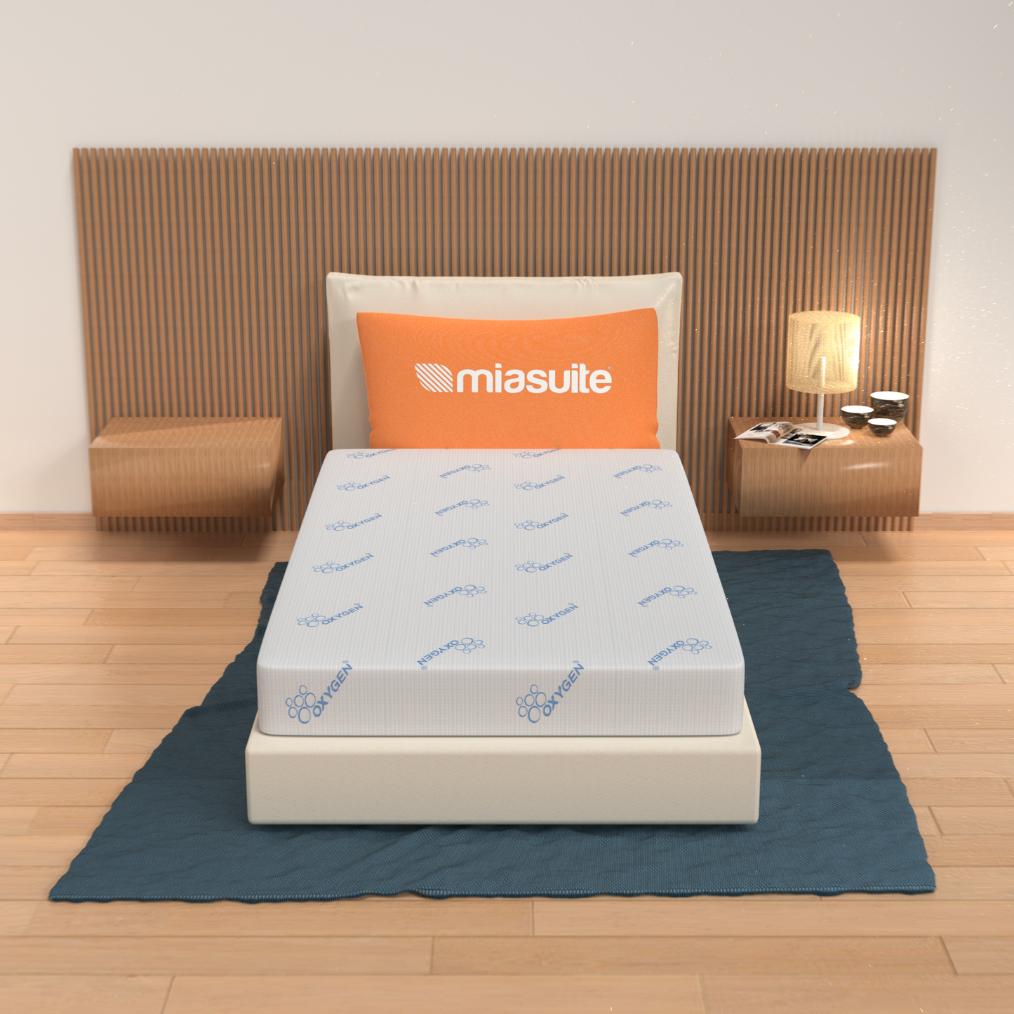 Matelas Déhoussable, Haut de 22 cm - Indéformable | Harlem