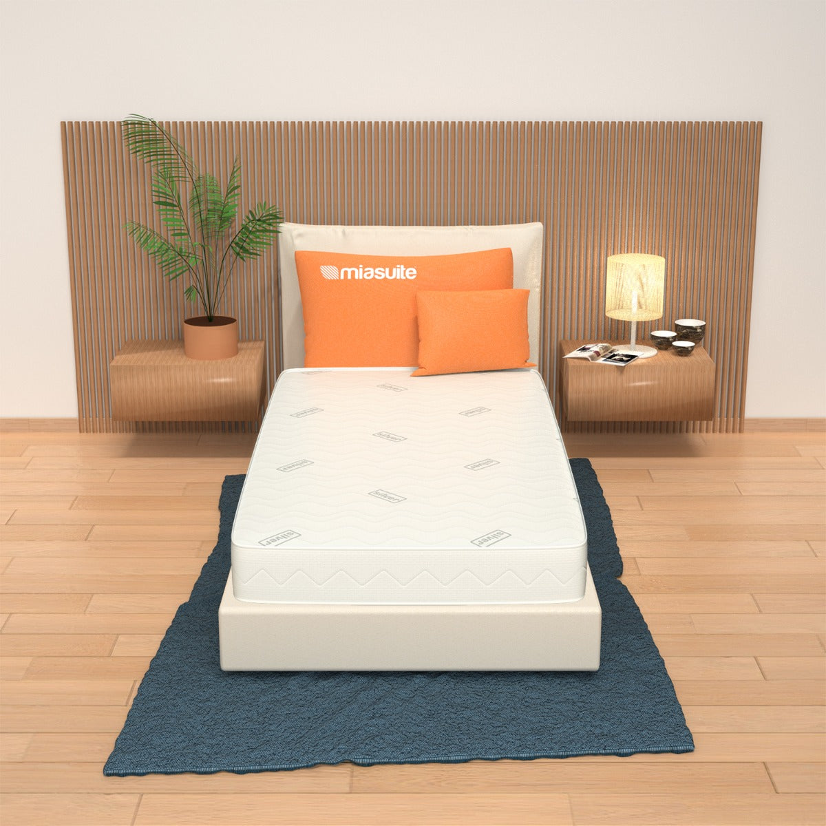 Matelas pour Lit Junior Haut 16 cm - Revêtement Silver | Levante