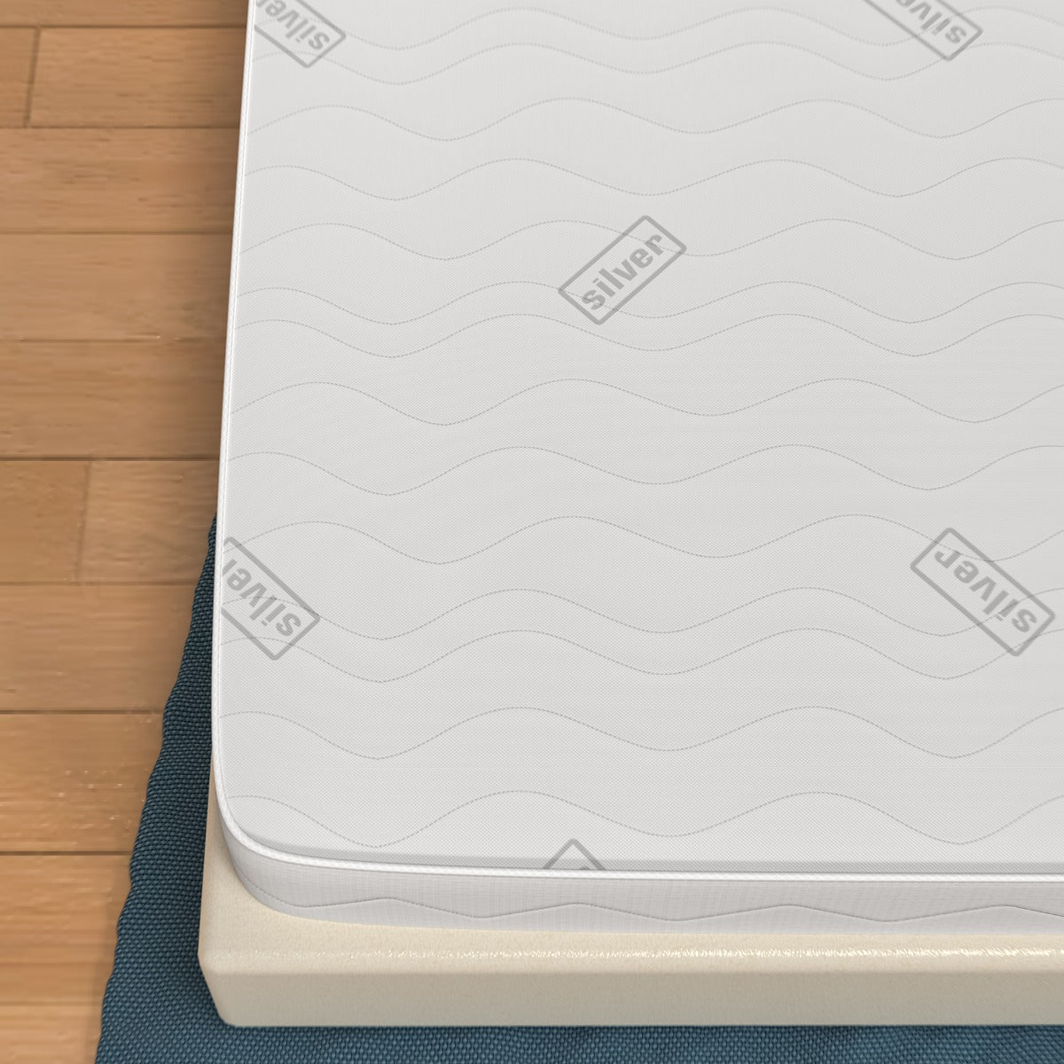 Matelas pour Lit Junior Haut 16 cm - Revêtement Silver | Levante