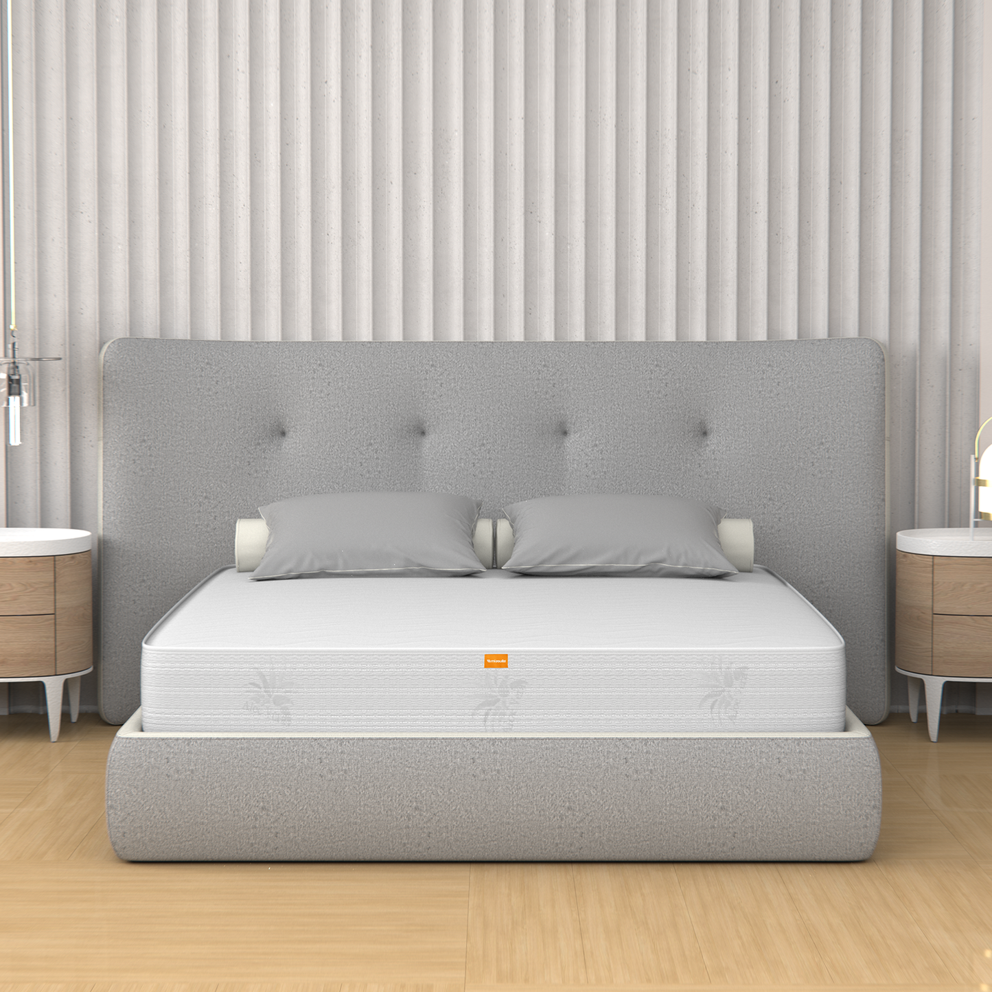 Matelas Mousse à mémoire de forme, hauteur 20 cm - Revêtement Aloe Vera | Live