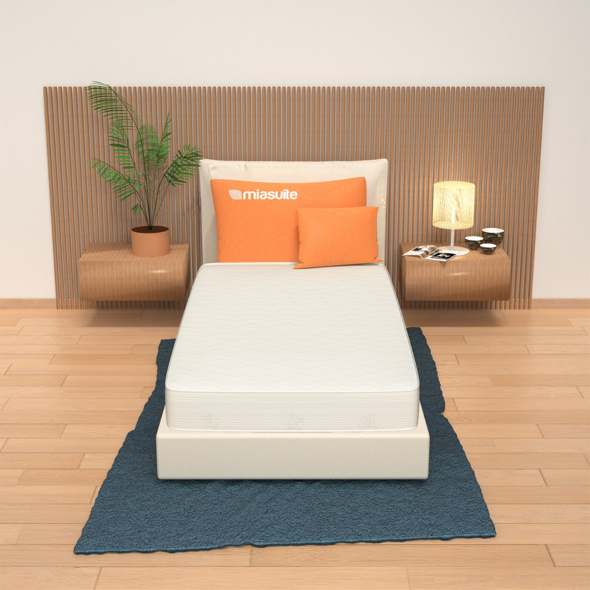 Matelas pour Lit Junior Haut 14 cm - Revêtement en Aloe Vera | Plus