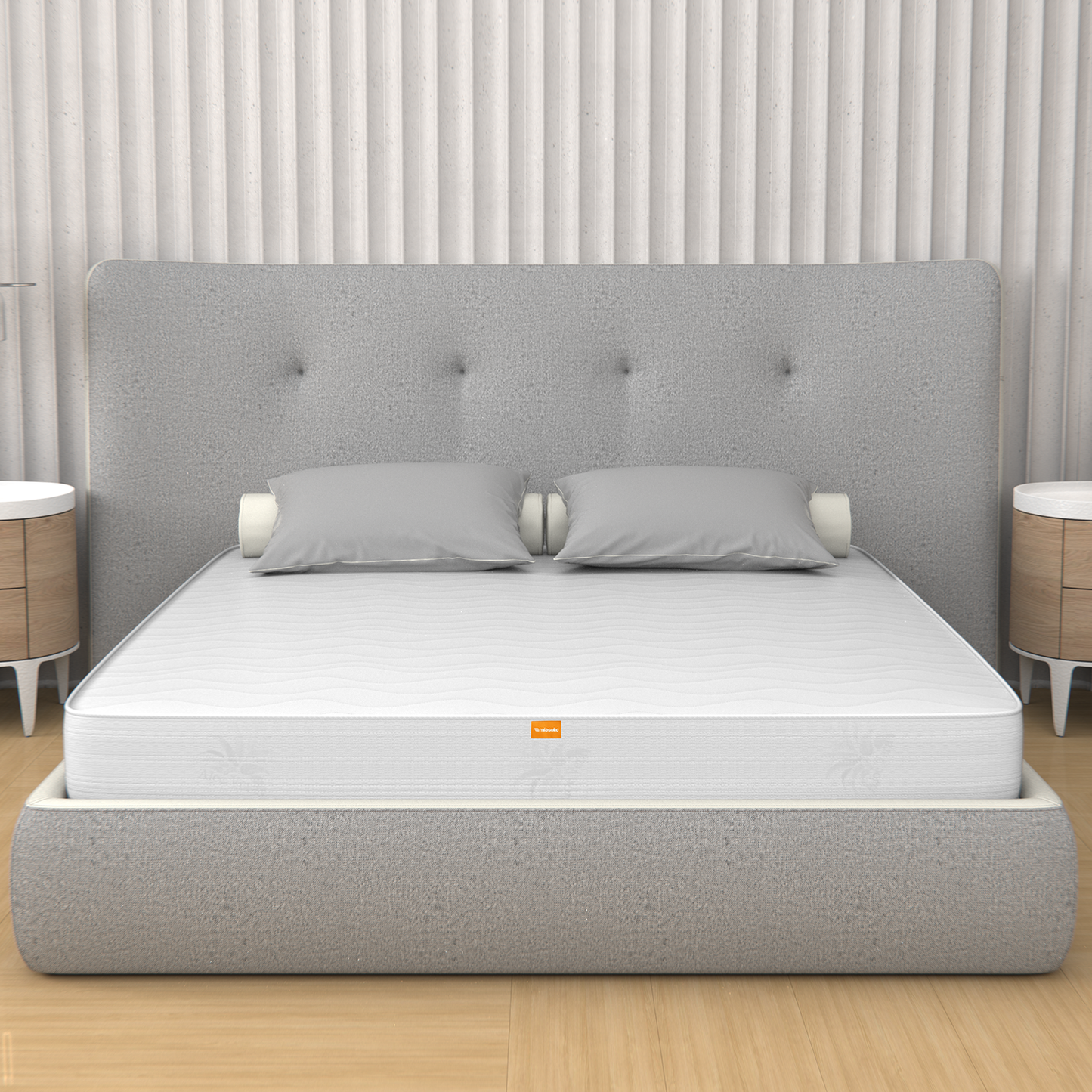 Matelas pliable 10 cm de haut - Mousse, Aloe Vera | Plus