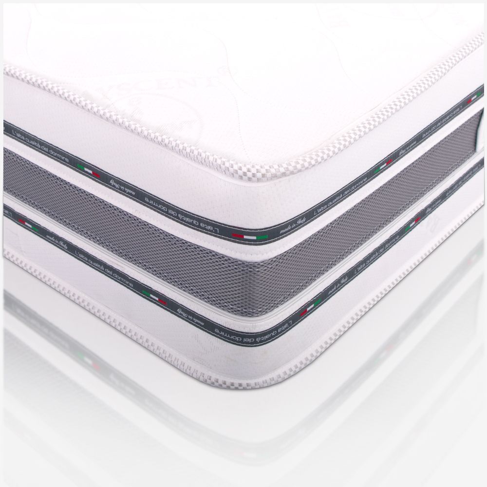Matelas mousse à mémoire de forme, hauteur 18 cm - Housse Bayscent | Zaza'