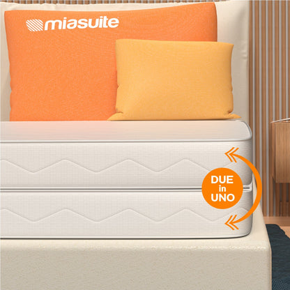Matelas pliable, pour canapé-lit Clic-Clac - avec découpe centrale.