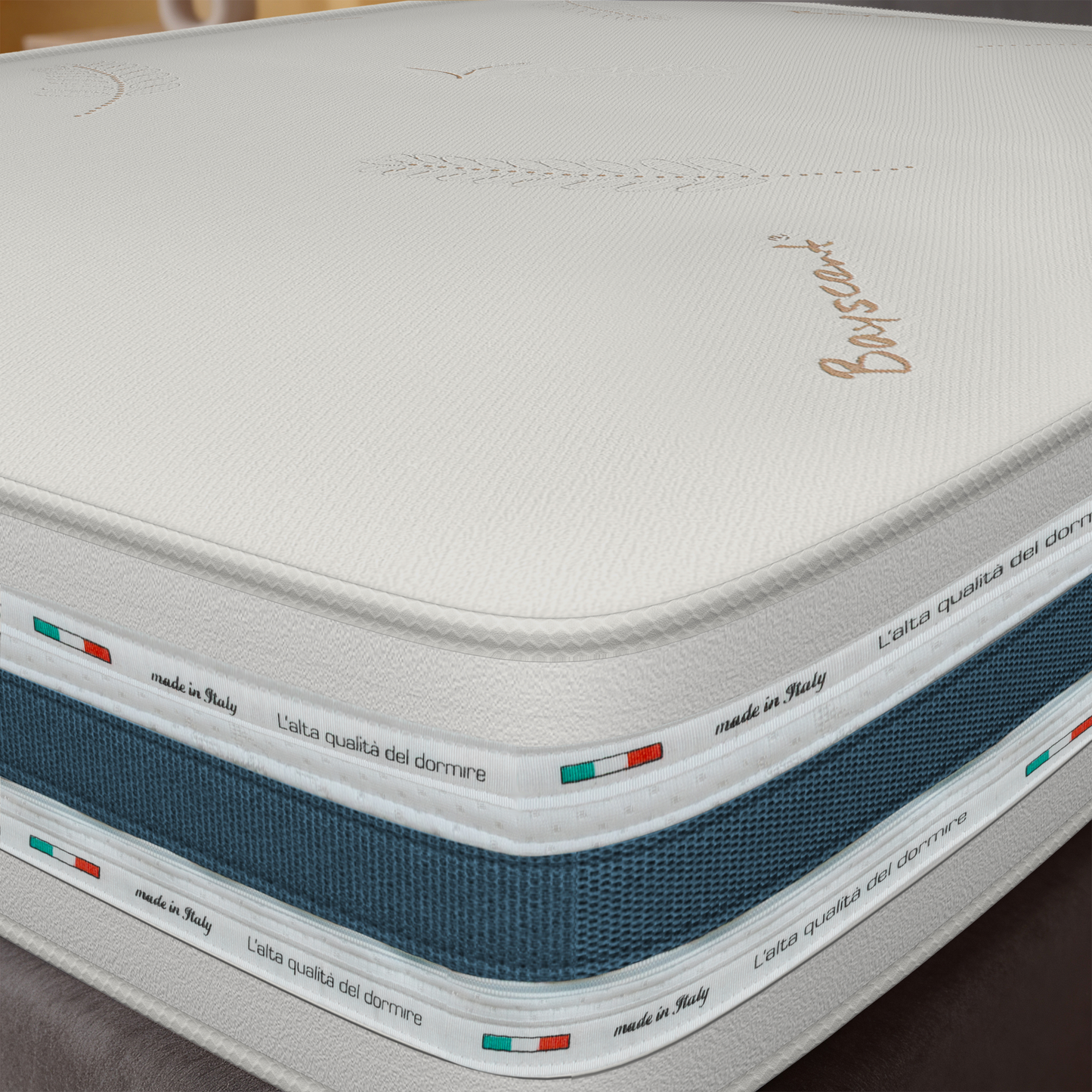 Matelas Mousse à Mémoire de Forme Hauteur 30 cm - Dèhoussable, Bayscent | Cabrio