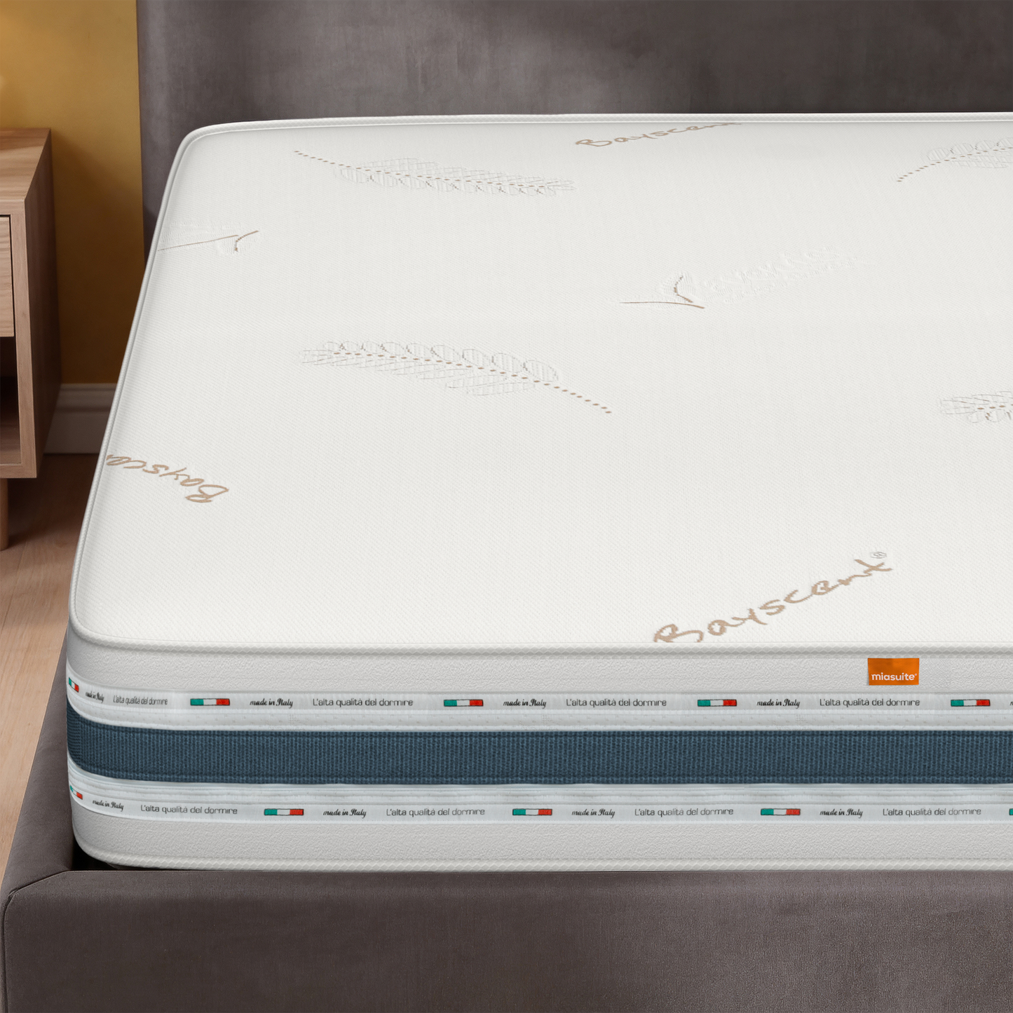 Matelas Mousse à Mémoire de Forme Hauteur 30 cm - Dèhoussable, Bayscent | Cabrio