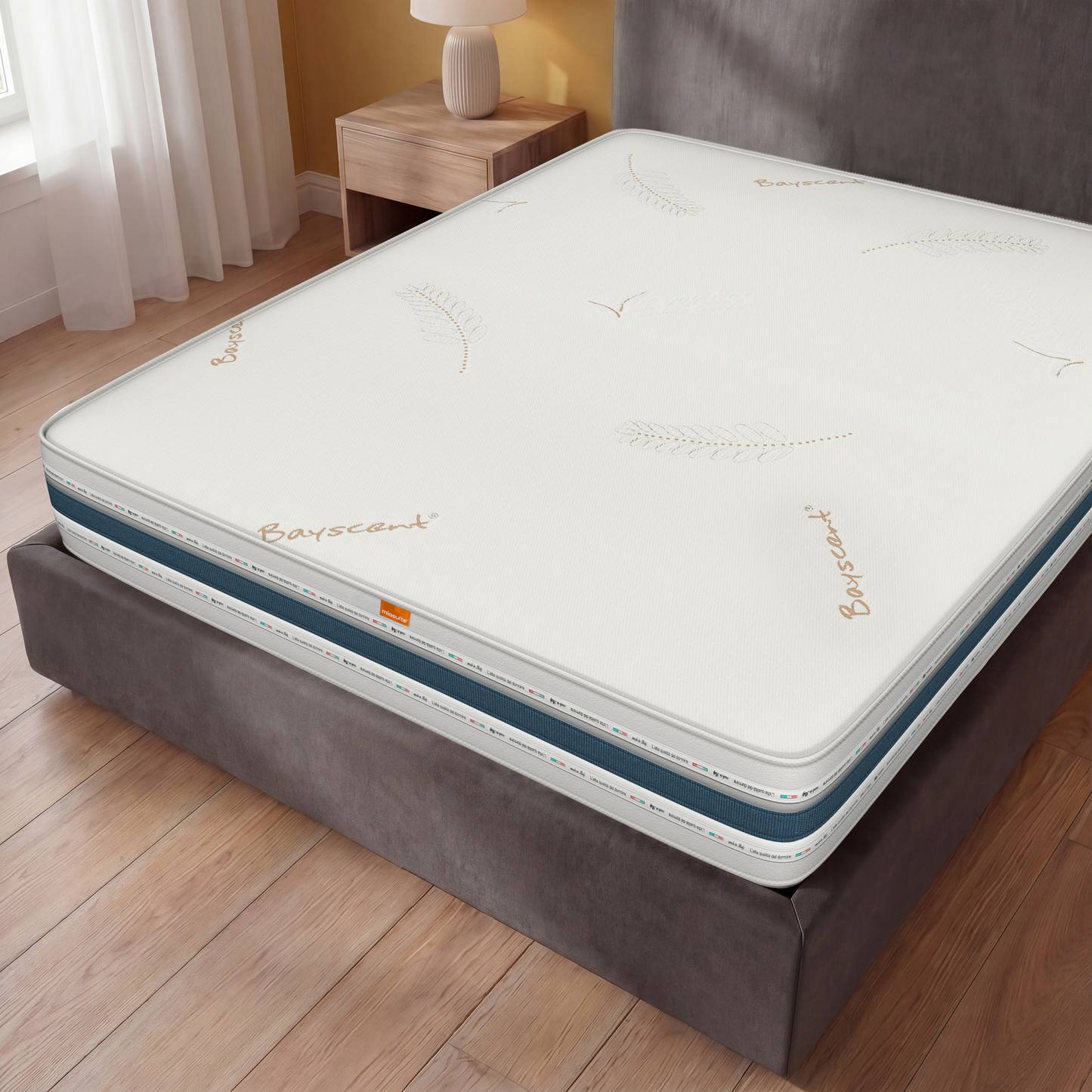 Matelas Mousse à Mémoire de Forme Hauteur 30 cm - Dèhoussable, Bayscent | Cabrio