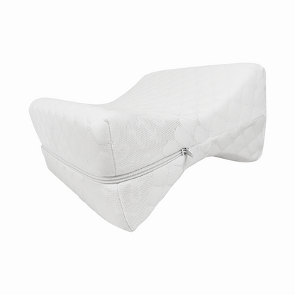 Coussin pour jambes et genoux, Mousse Ergonomique, Déhoussable.