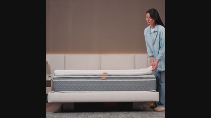 Surmatelas en mousse à mémoire de forme - hauteur 5 cm, à portance différenciée, déhoussable | One H5