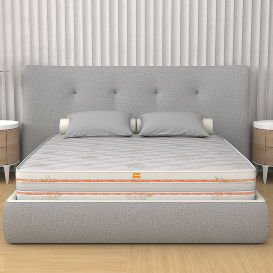 Matelas en Mousse à memoire de forme, hauteur 25 cm - Revêtement en Aloe Vera | Top H25